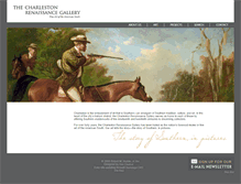 Tablet Screenshot of fineartsouth.com